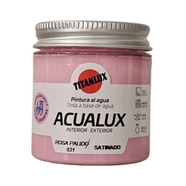ACUALUX Ακρυλικό Χρώμα Νερού TITAN ROSA PALIDO 831