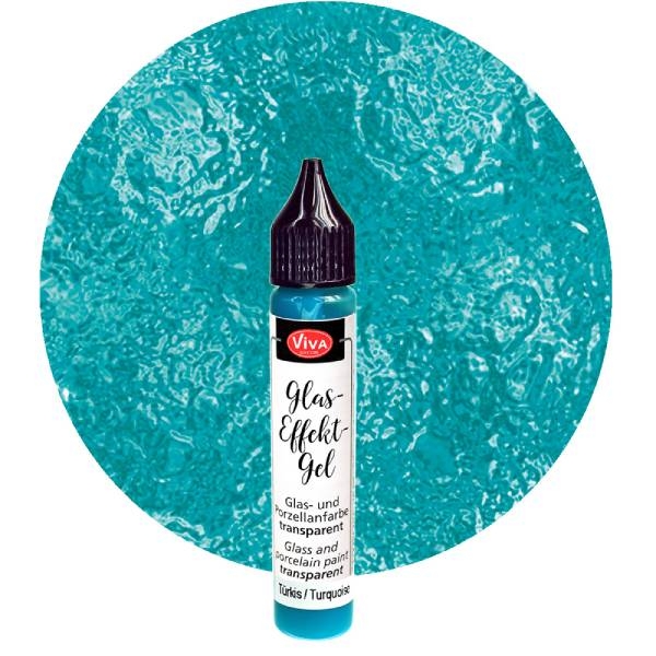 Glass Effect Gel Turquoise 114465101