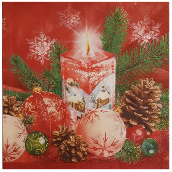 Christmas candle SDGW-002701