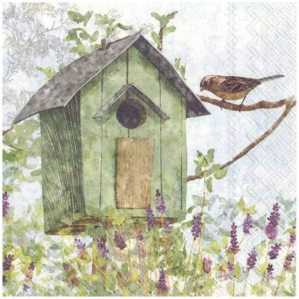 products green birdhouse l 777300