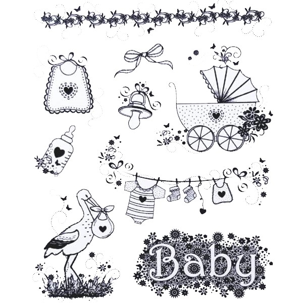 Silicone Stamps Birth 400303900