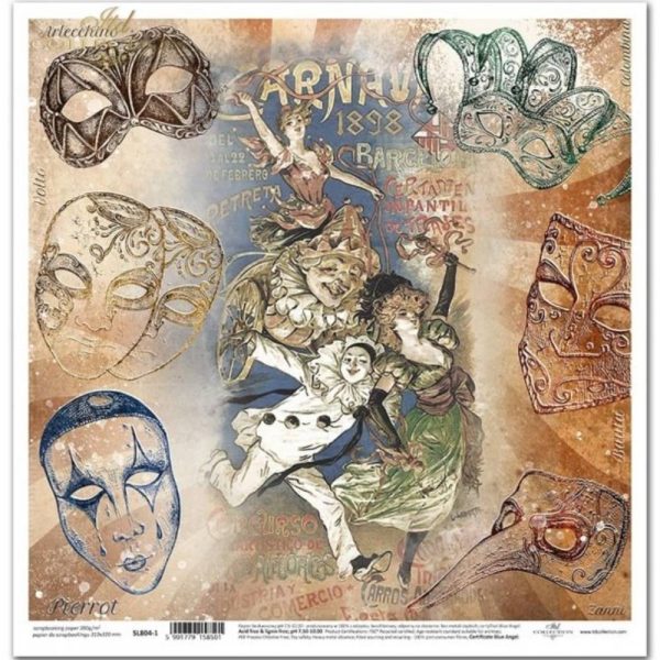 SCRAPBOOKING PAPER SL0804