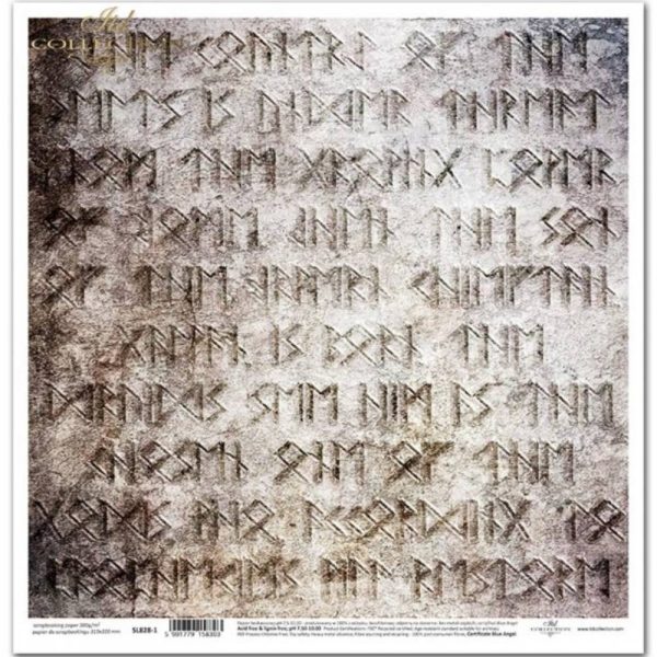 SCRAPBOOKING PAPER SL0828