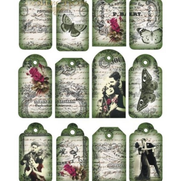 ΧΑΡΤΙ SCRAPBOOKING TAG038