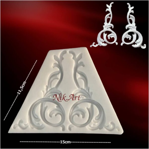 Καλούπι σιλικόνης Nik-Art-KA1341
