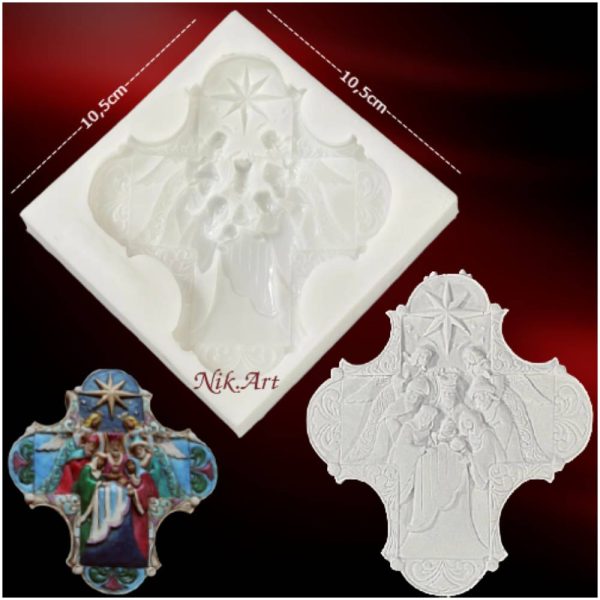 Καλούπι σιλικόνης Nik-Art-KA1354