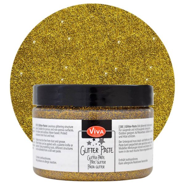 Viva Decor Glitter Paste Gold 120390148
