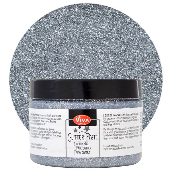 Viva Decor Glitter Paste Silver 120390248