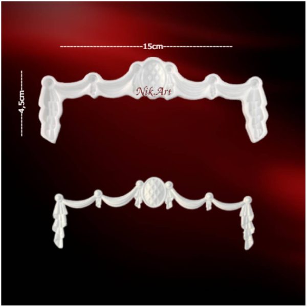 Καλούπι σιλικόνης Nik-Art-KA1415