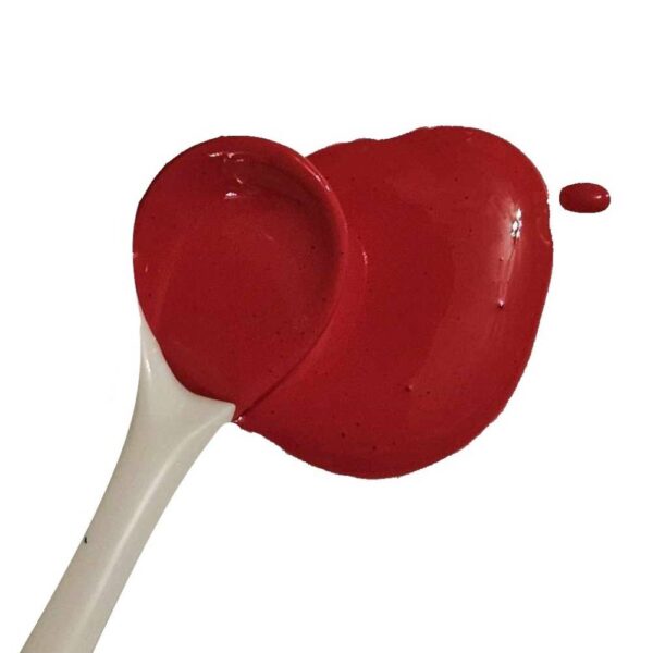 Vintage Matt Paint Red 06184