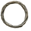 Ξύλινο στεφάνι Φ28cm κωδ. 41524